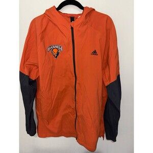 Bucknell University ADIDAS Nylon Full Zip Athletic Jacket Windbreaker Men Sz XL